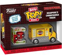 Figurine Funko Pop - Beetlejuice - Deadpool Avec Camion Chimichanga (83625)