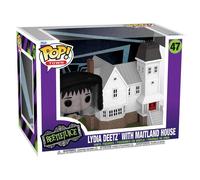 Figurine Funko Pop! Town N°47 | Beetlejuice | Lydia Deetz Avec Maitland House