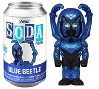 Funko Vinyl Soda, DC, Blue Beetle, Blue Beetle, 1/6 Odds for Rare Chase Variant, Figurine de Vinyle à Collectionner, Idée Cadeau, Jouets pour Enfants et Adultes, Fans de cinéma