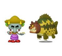 Funko Pop! Figurines vinyle Spongebob Squarepants – Squidward & Sea Bear – Pack 2 – Produit officiel