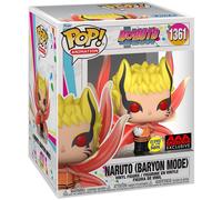 Figurine Funko Pop - Boruto: Naruto Next Generations N°1361 - Naruto (Mode Baryon) Glow In The Dark - 15 Cm (68227)