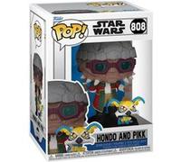 Figurine Funko Pop! & Buddy N°808 | Star Wars: Clone Wars | Hondo & Pikk Or
