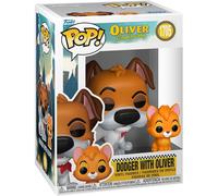 Figurine Funko Pop! & Buddy Oliver Et Compagnie Dodger Et Oliver Avec Chance