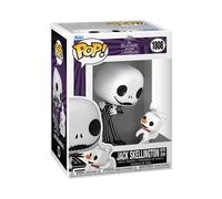 Funko Pop! & Buddy: Disney Nightmare Before Christmas - Jack & Zero | Goodies Officiels - Figurine Vinyle à Collectionner et Déco Étagère - Idée Cadeau Anniversaire pour Fans et Collectionneurs
