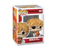 Funko Figurine Pop Chainsaw Man N°1971 - Denji avec Pochita (86484)