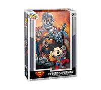 Funko – Figurine Pop – Superman N°21 Cyborg Superman – Comic Cover – Vinyle 9 cm