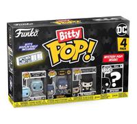 Funko Figurine Bitty Pop! Batman 85th Freeze 4PK avec mini-figurine mystère – Étagère incluse