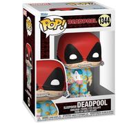 Figurine Funko Pop - Deadpool [Marvel] N°1344 - Soirée Pyjama Deadpool (76079)