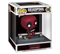 Funko Pop! Deluxe – Figurine en vinyle de collection – Deadpool on Bridge – Produit officiel
