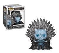 Funko Figurine Pop Deluxe Roi de la Nuit – Game of Thrones S10 – Assis sur le trône