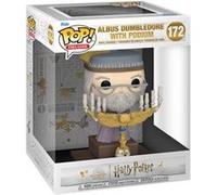 Figurine Funko Pop! Deluxe - Harry Potter - Dumbledore W/podium