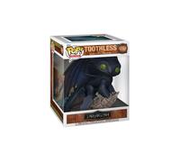 Funko Figurine vinyle Toothless Deluxe 16 cm Bleu Enfants