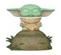 Figurine Funko POP! Deluxe: Mandalorian- The Child Using the Force(SFX)