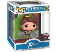 Funko Figurine Pop Deluxe Kitty Pryde avec Lockheed Marvel 9 cm