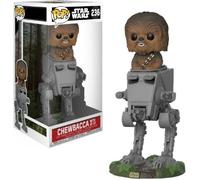 Figurine Funko POP! Deluxe : Star Wars : AT-ST w / Chewbacca