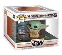 Figurine Funko Pop Deluxe The Mandalorian Child with Canister Multicolore G