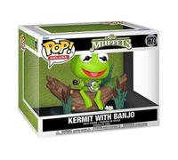 Funko Pop! Deluxe Figurine – The Muppets Kermit avec banjo – Vinyle 9 cm