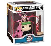 Figurine Funko Pop - Demon Slayer N°1418 - Nezuko Dans Toiles D'araignées - Glow In The Dark (74185)