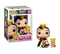 Funko Pop! and Buddy Disney: Alice 70th- Queen of Hearts with King - Alice in Wonderland - Figurine en Vinyle à Collectionner - Idée de Cadeau - Produits Officiels - Movies Fans