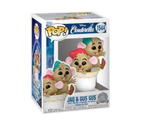 Funko - Figurine Pop Cendrillon 75e anniversaire Jaq & Gus dans la tasse