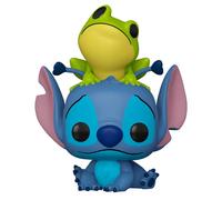 Figurine Funko POP Disney Lilo & Stitch - Stitch with Frog Exclusive Doré TU