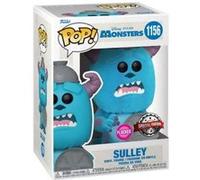 Funko – Figurine Pop – Sulley – Disney Monsters Inc 20e anniversaire – Avec couvercle – Flocké