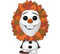 Figurine Funko Pop Disney Olaf Present Olaf as Simba Exclusive Blanc 9 cm
