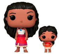 Figurine Funko POP Disney Vaiana Moana 2 Moana & Simea Marron 9 cm