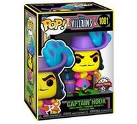 Figurine Funko Pop Disney Villains Hook Blacklight Multicolore G