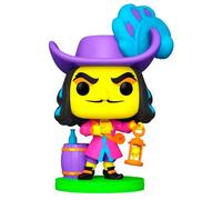 Funko - Figurine Pop - Disney Villains N°1081 Capitaine Crochet - Blacklight (60395)