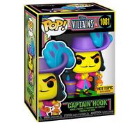 Figurine Funko Pop - Disney Villains N°1081 - Capitaine Crochet Blacklight (60395)