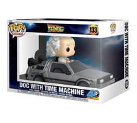 Funko Pop! Rides Deluxe Doc W/time Machine Figure Multicolore Enfants