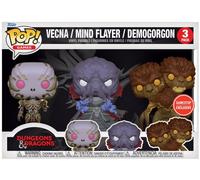 Figurine Funko Pop - Donjons & Dragons - Vecna / Esprit Écorcheur / Demogorgon - Pack (74606)