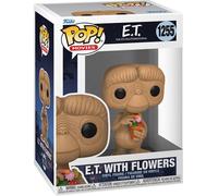 Funko Figurine vinyle Pop! E.T. 40e avec fleurs – Produit officiel