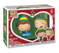 Funko Porte-clés Pop! Elf – Pack 2 Buddy & Jovie – Mini-figurines vinyle, Cadeau de Noël
