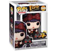 Figurine Funko Pop - Elvira, Maîtresse Des Ténèbres N°1648 - Elvira & Gonk (81808)