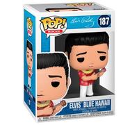 Figurine Funko Pop - Elvis Presley N°187 - Elvis Hawaï Bleu (40139)
