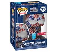 Figurine Funko Pop - Falcon Et Le Soldat De L'hiver N°33 - Captain America - Art Series (56153)