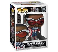 Figurine Funko Pop - Falcon Et Le Soldat De L'hiver N°814 - Captain America (51630)