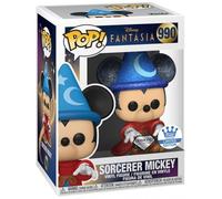Figurine Funko Pop - Fantasia [Disney] N°990 - Sorcier Mickey - Diamant (55167)