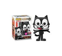 Figurine Funko Pop Felix The Cat / Felix The Cat / Funko Pop Animation #526 - Exclusive Special Edition - Flocked