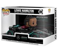 Funko Pop! Ride Super Deluxe: F1 Mercedes Lewis Hamilton - Mercedes-Benz - Figurine en Vinyle à Collectionner - Idée de Cadeau - Produits Officiels - Jouets pour les Enfants et Adultes - Sports Fans
