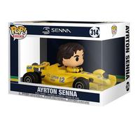 Funko Figurine Deluxe Rides Super Lotus Ayrton Senna Jaune