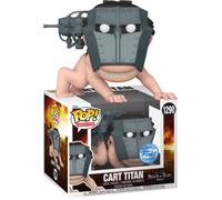 Funko Pop! Attack On Titan Super Cart Titan Exclusive Figure Argenté