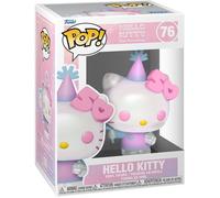 Figurine Funko Pop! - FUNKO - Hello Kitty 50th - Hello Kitty Avec Ballons - PVC - 9 cm