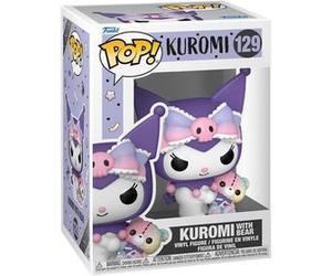Figurine Funko Pop! Funko Kuromi avec ourson Vinyle 9 cm Boîte fenêtre Multicolore