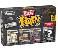 Funko Bitty Pop GoT - Khaleesi 4pket Une Mini-Figurine Mystère en Surprise - 2.2 Cm - Game of Thrones Collectionnable - Étagère Empilable Incluse - Idée de Cadeau - Décoration de Gâteaux
