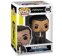 Figurine Funko Pop Games Cyberpunk Takemura Noir et Marron G