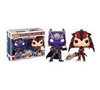Figurine Funko Pop Games Marvel vs Capcom Infinite Black Panther et Monster Hunter G