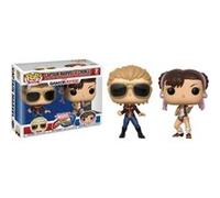 Funko Pop Figurine vinyle Marvel Capcom Captain Marvel vs. Chun-Li – Pack de 2